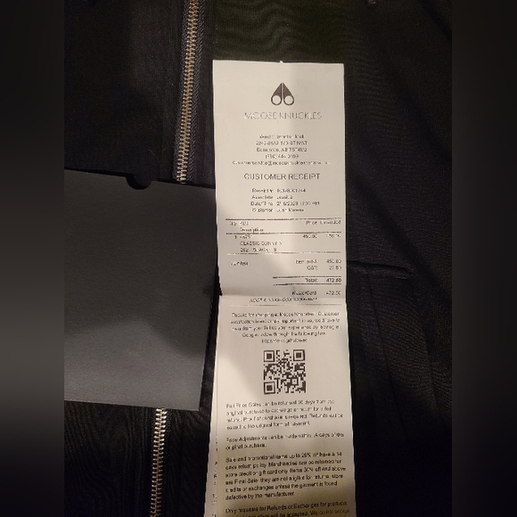 Moose knuckles classic bunny hoodie - Picture 3 of 5